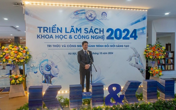 Triển lãm Sách Khoa học và Công nghệ năm 2024: Tri thức và Công nghệ - Hành trình đổi mới sáng tạo